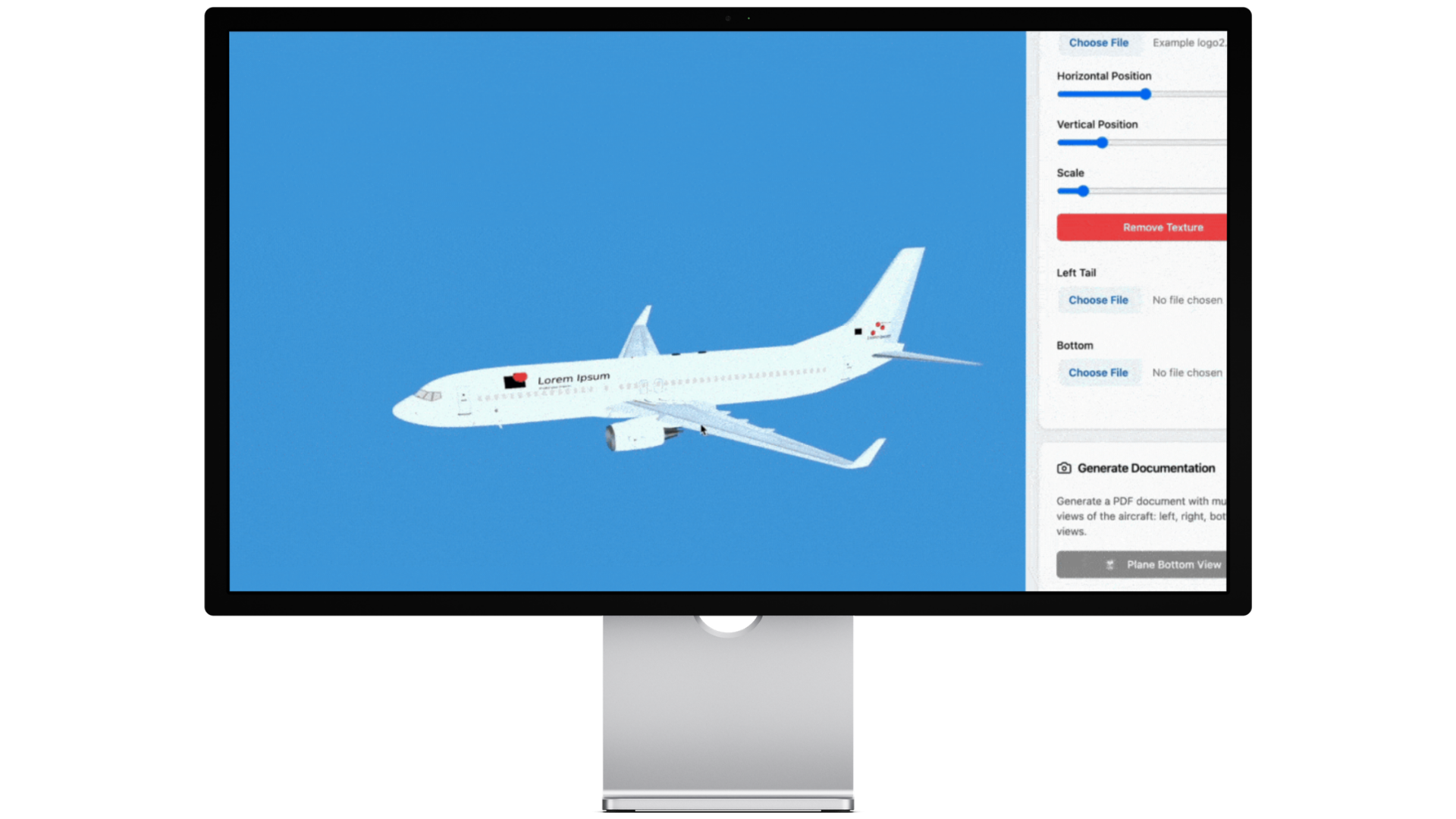Aircraft Livery Mockup Maker