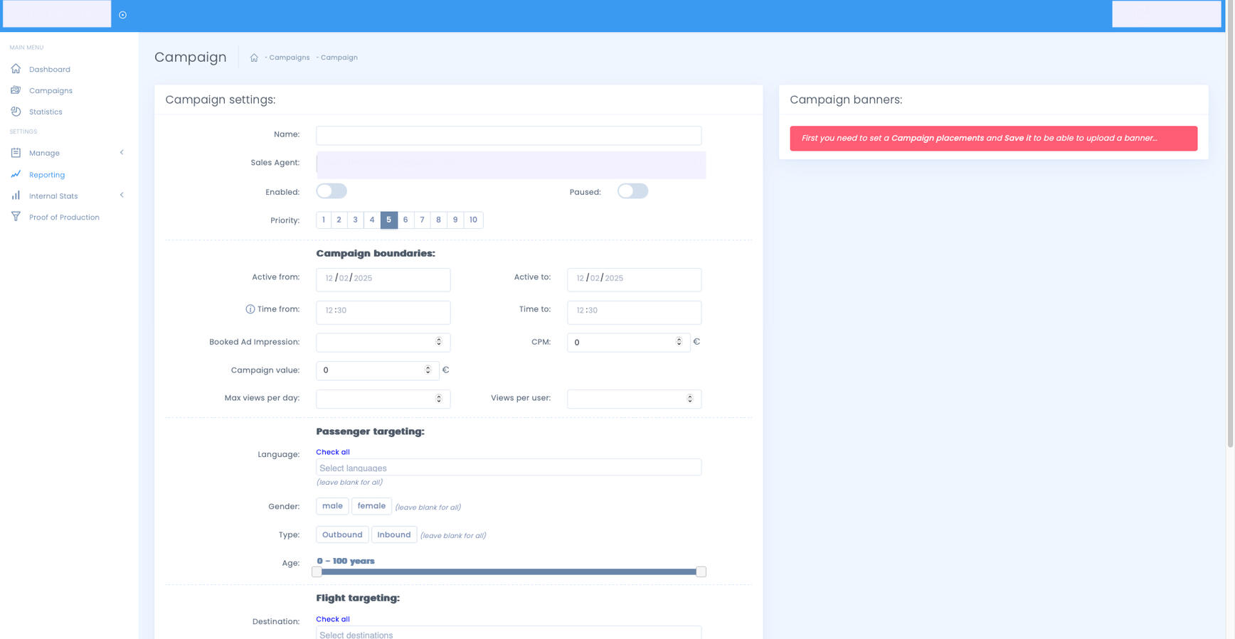 Admaster Ad Platform