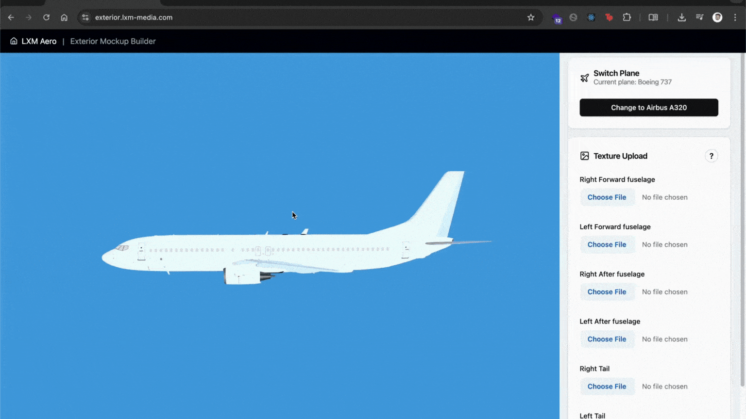 Aircraft Livery Mockup Maker - Image 1